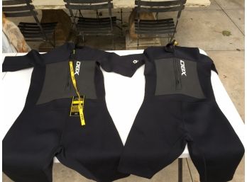 Two New DBX Neoprene Shorty Wetsuits