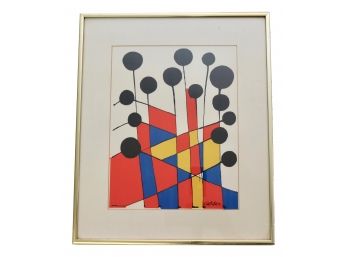 Signed Alexander Calder Original Lithograph