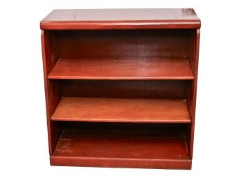 Mid-Century Solid Wood Three Shelf Bookcase