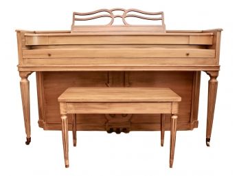 1950s Baldwin Piano And Bench (See Description)