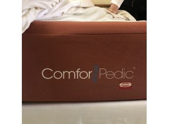 A Pair Of Comfort Pedic Mattresses - 2 Twin Box Springs, 2 Twin Mattresses