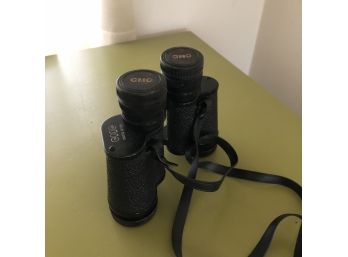 Vintage CMC Field Binoculars - Coated Optics 8 X 30 With Lense Covers