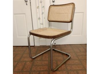 Single Breuer Chair - Cane Seat Needs Repair - Authentic