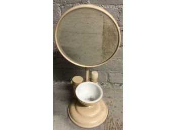 Small Shaving Mirror With Accessories