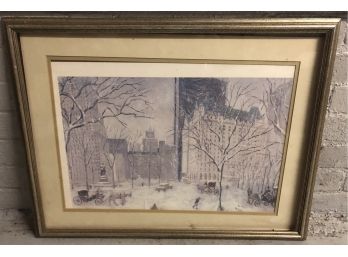 Framed Print 'the Plaza'