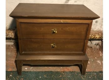 Two Drawer Nightstand