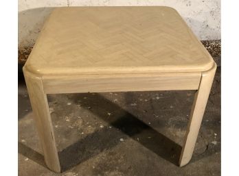 Herringbone Patterned Top Table