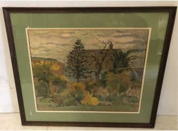 Framed Landscape Print