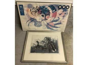 Two Framed Prints