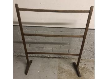 Small Wooden Country Drying Rack