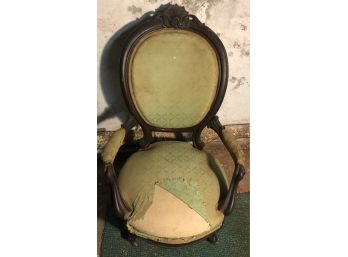 Victorian Upholstered Arm Chair