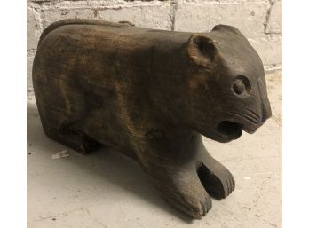 Carved Animal Figurine