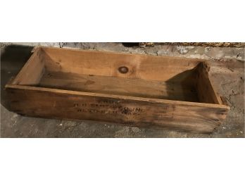 Vintage Wooden Box