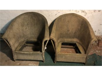 Pair Of Seagrass Chairs