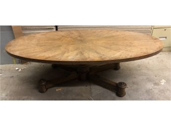 Oval Coffee Table