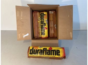Box Of Four Giant Size Dura-flame Logs