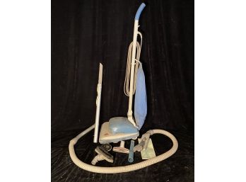Vintage Hoover Upright Vacuum With Attachments