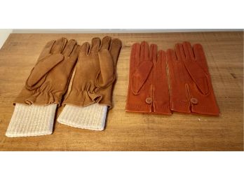 New In Package Two Pair Of Mens Gloves