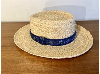 Genuine Dorfman Pacific Raffia Natural Fiber Hat