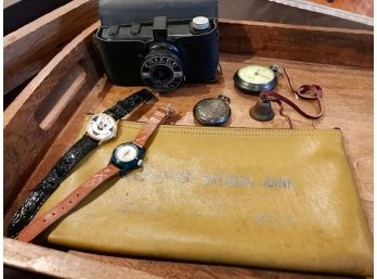 Vintage Davey Crockett Watch, Pocket Watches & More
