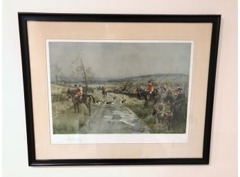 Signed Hunting Print