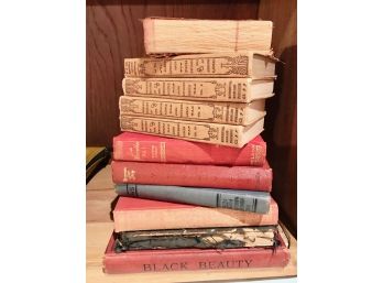 Antique Books Including Black Beauty