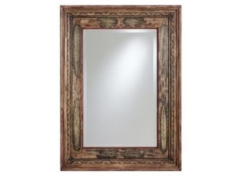 Pottery Barn Santorini Painted Wood Mirror - Retail $399