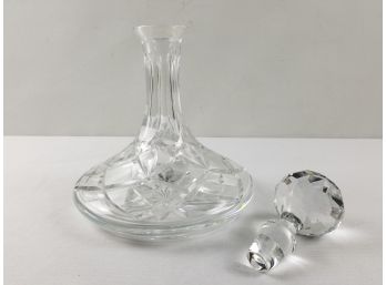 Lovely Crystal Decanter - Baccarat, Waterford, Daum?