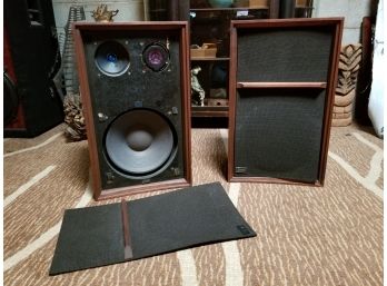 Two Vintage Wharfedale Speakers
