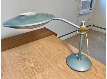 Vintage 1950's Dazor Model  2008 Saucer Desk Lamp - WOW