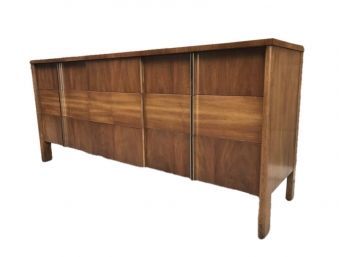 Vintage Mid Century Modern John Widdicomb Co Walnut Dresser Or Sideboard Designed By Dale Ford