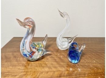 Gorgeous Vintage Murano Sculptures