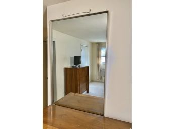 Chrome Framed Wall Mirror