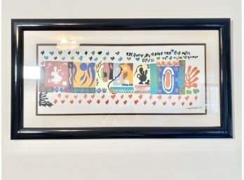 Henry Matisse -The Thousand And One Nights 1950, Framed Print