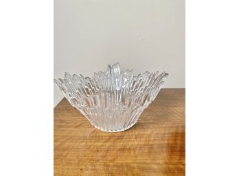 1960s Tauno Wirkkala Ice Glass Bowl, 1960