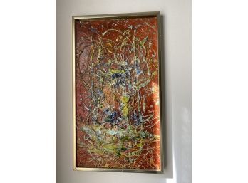 Lovely Vintage Abstract Art