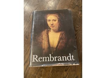 Vintage Rembrandt Coffee Table Book, 1968