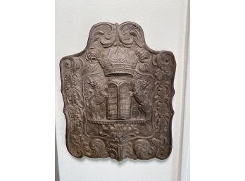 Ceramic Wall Plaque With 10 Commandments