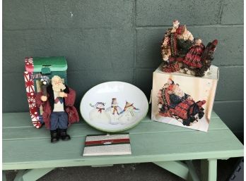 Four Piece Holiday Lot