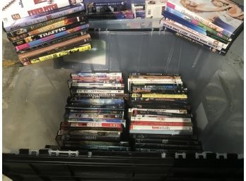 Box Of  60 DVD's ~ Fever Pitch, Pearl Harbor, Uptown Girl, ETC.