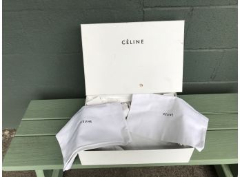 Celine Box With Two Cloth Bags