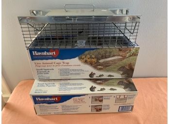 Three Havahart Small Squirrel Cage Traps #1025, All New, 2 Still In Boxes