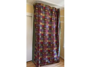 Multicolor Curtain 92' H X 68' W