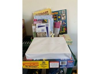 Office Supplies: Pads, Construction Paper And More