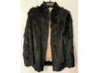 Rabbit Fur Jacket, Size Small (Shipping Available)