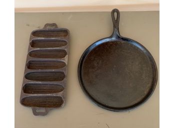 Cast Iron Cornbread Pan, Cast Iron Griddle