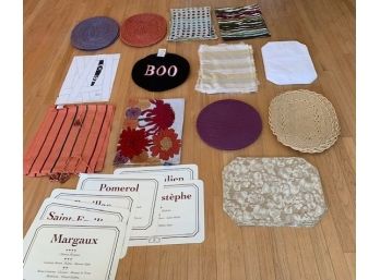 Various Placemats