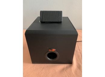 Klipsch Lucasfilm THX Promedia 2.1  Speakers And Subwoofer, And Oontz Angle 3 Speaker