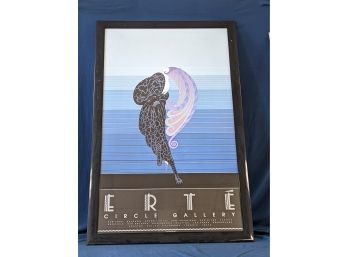 Vintage 1987 Circle Fine Art Gallery Erte Poster 'Beauty And The Beast'