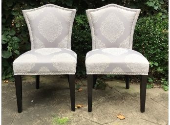 Pretty Gray Accent Chairs